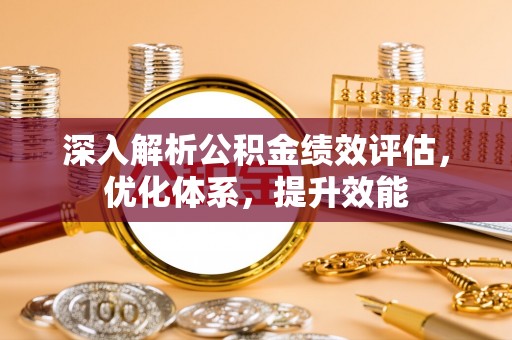 洛宁深入解析公积金绩效评估，优化体系，提升效能