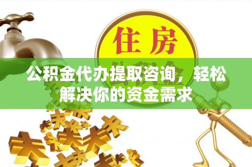 洛宁公积金代办提取咨询，轻松解决你的资金需求