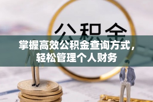 洛宁掌握高效公积金查询方式，轻松管理个人财务