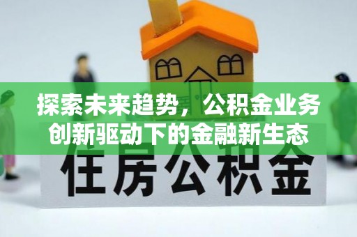 洛宁探索未来趋势，公积金业务创新驱动下的金融新生态
