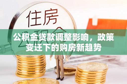 洛宁公积金贷款调整影响，政策变迁下的购房新趋势