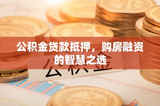 洛宁公积金贷款抵押，购房融资的智慧之选