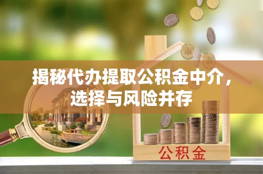 洛宁揭秘代办提取公积金中介，选择与风险并存