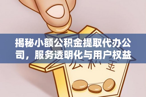 洛宁揭秘小额公积金提取代办公司，服务透明化与用户权益保障