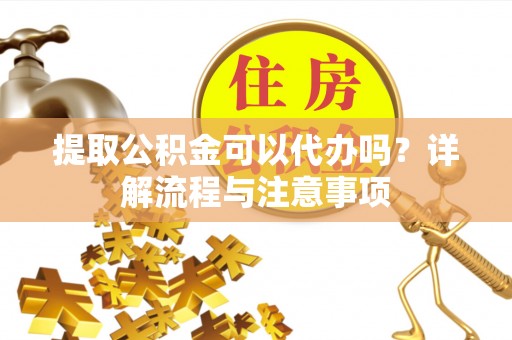 洛宁提取公积金可以代办吗？详解流程与注意事项