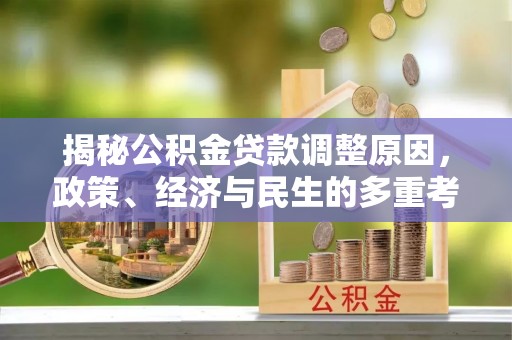 洛宁揭秘公积金贷款调整原因，政策、经济与民生的多重考量