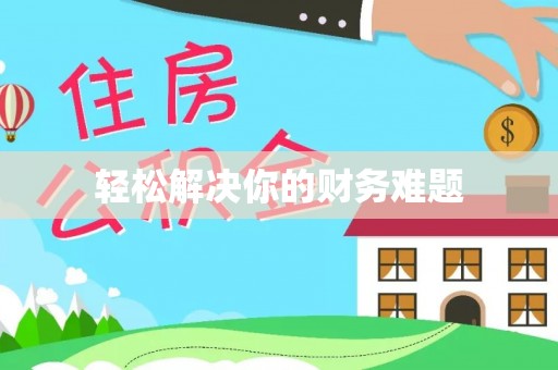 洛宁轻松解决你的财务难题