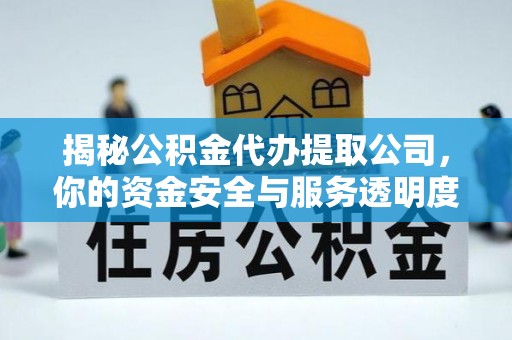 洛宁揭秘公积金代办提取公司，你的资金安全与服务透明度指南