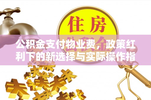 洛宁公积金支付物业费，政策红利下的新选择与实际操作指南
