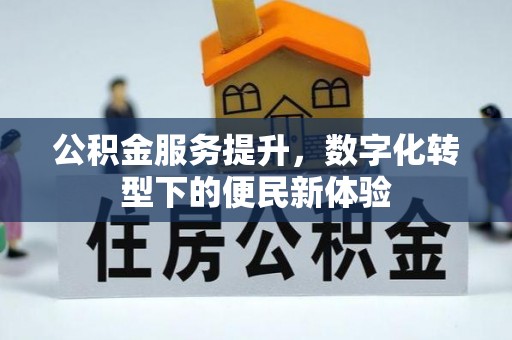 洛宁公积金服务提升，数字化转型下的便民新体验
