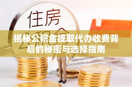 洛宁揭秘公积金提取代办收费背后的秘密与选择指南