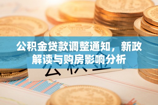 洛宁公积金贷款调整通知，新政解读与购房影响分析