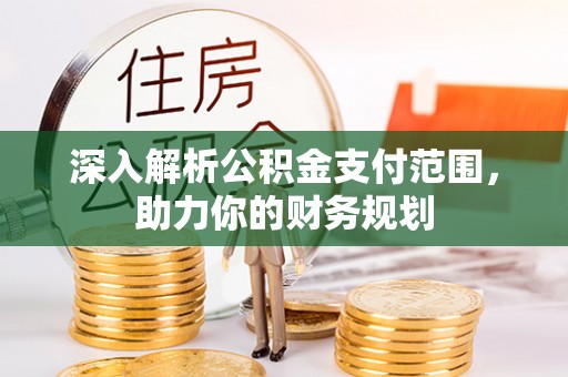 洛宁深入解析公积金支付范围，助力你的财务规划