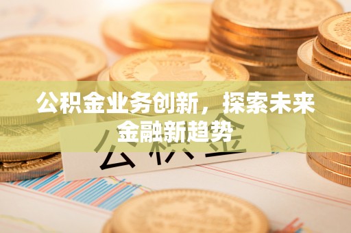洛宁公积金业务创新，探索未来金融新趋势