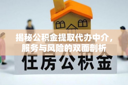 洛宁揭秘公积金提取代办中介，服务与风险的双面剖析