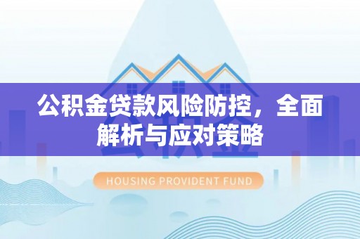 洛宁公积金贷款风险防控，全面解析与应对策略