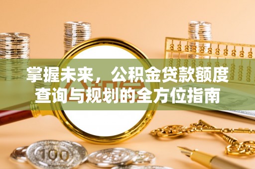 洛宁掌握未来，公积金贷款额度查询与规划的全方位指南