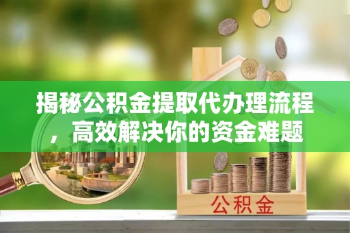 洛宁揭秘公积金提取代办理流程，高效解决你的资金难题