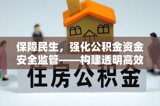 洛宁保障民生，强化公积金资金安全监管——构建透明高效的管理体系