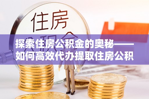 洛宁探索住房公积金的奥秘——如何高效代办提取住房公积金