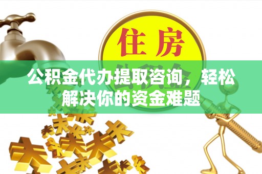 洛宁公积金代办提取咨询，轻松解决你的资金难题
