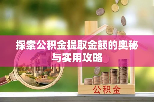 洛宁探索公积金提取金额的奥秘与实用攻略
