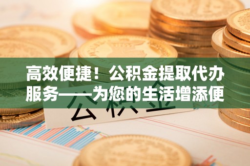 洛宁高效便捷！公积金提取代办服务——为您的生活增添便利