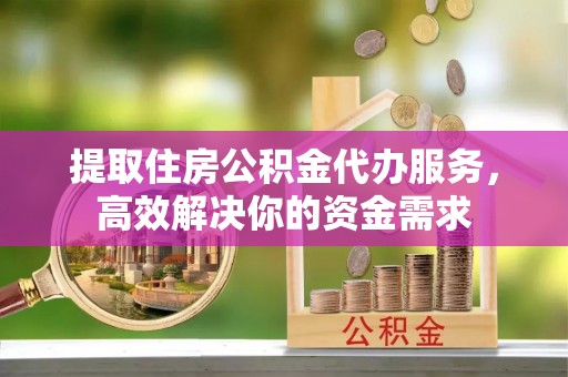 洛宁提取住房公积金代办服务，高效解决你的资金需求